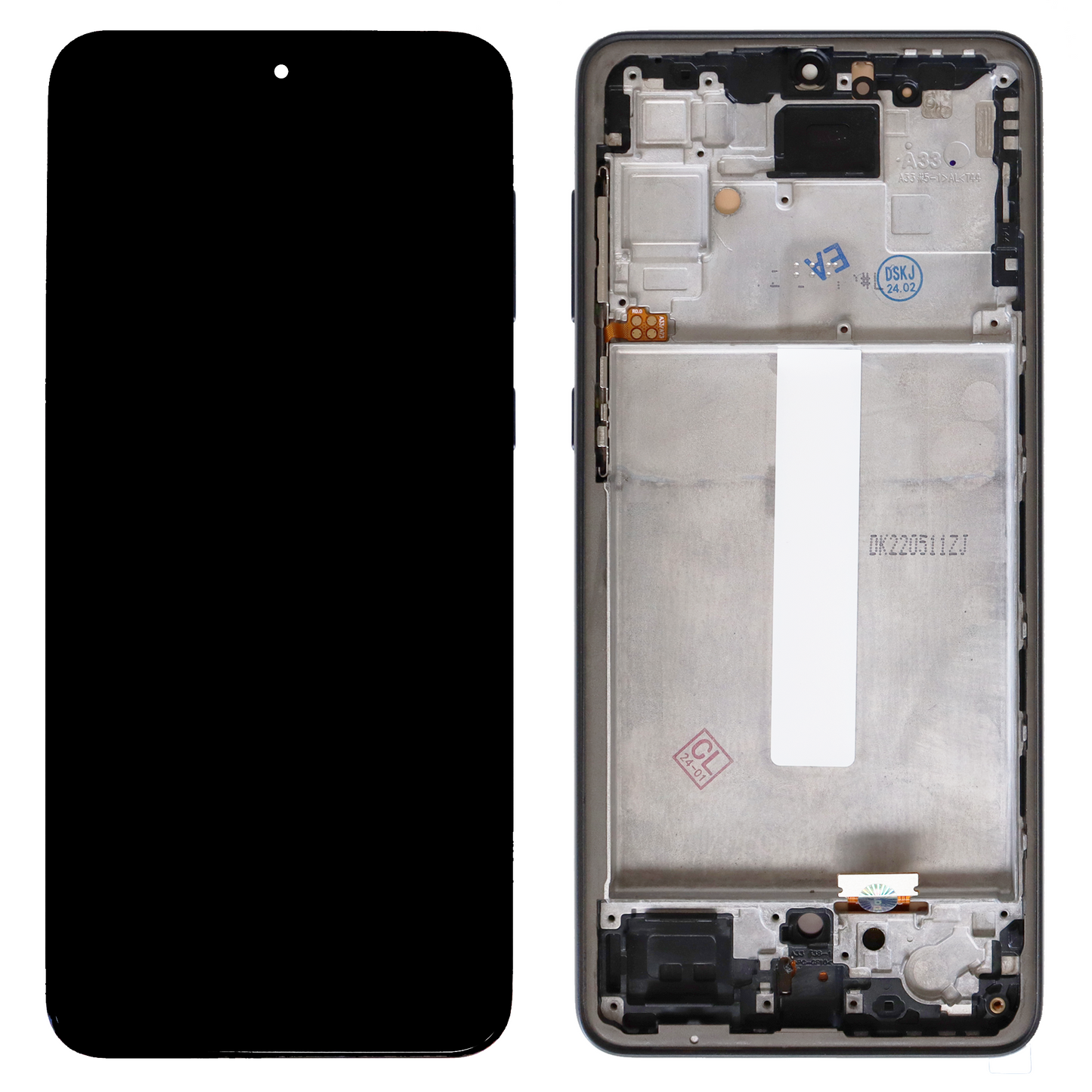 Samsung Galaxy A33 A336 Incell LCD Display With Frame (Black)