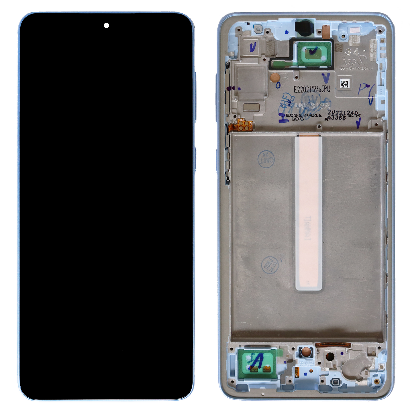 Samsung Galaxy A33 A336 Incell LCD Display With Frame (Blue)