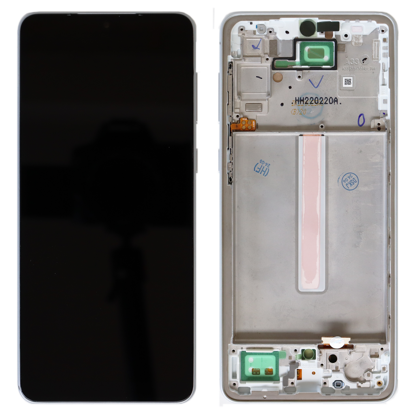 Samsung Galaxy A33 A336 Incell LCD Display With Frame (White)