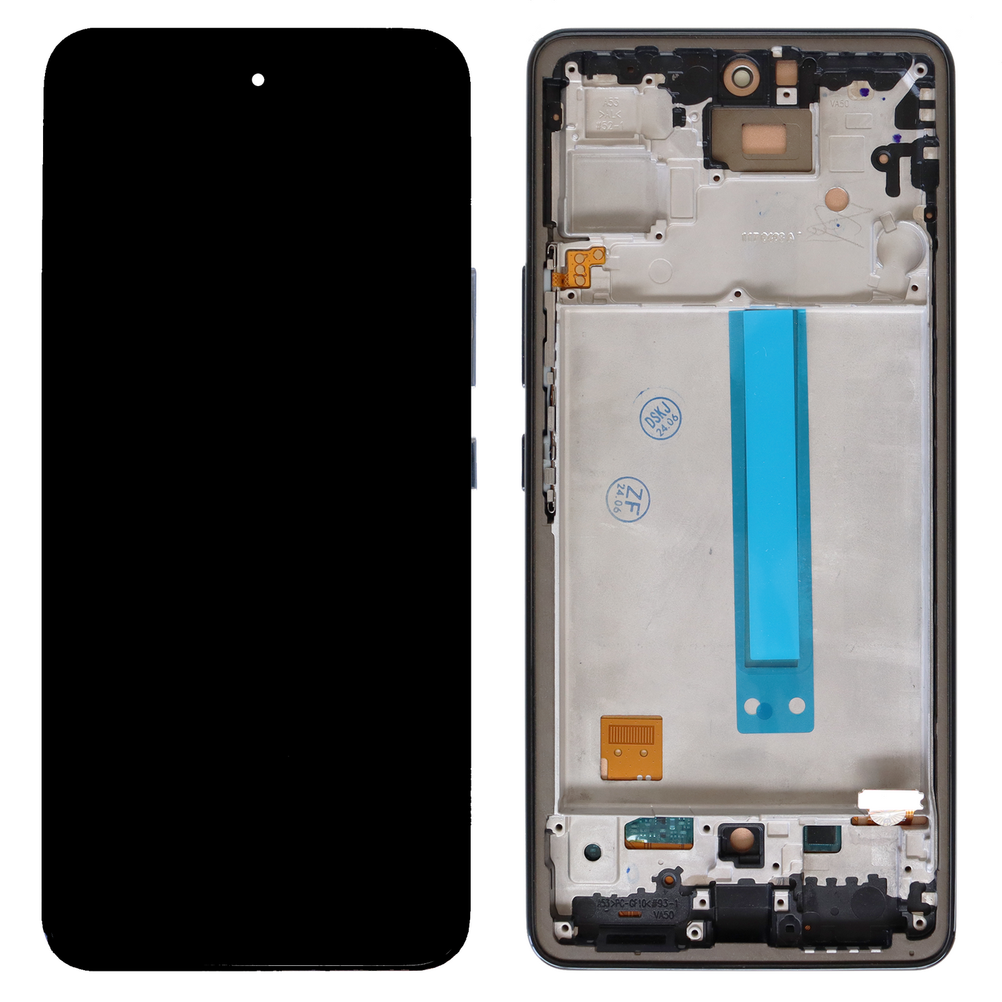 Samsung Galaxy A53 A536 Incell LCD Display With Frame (Black)