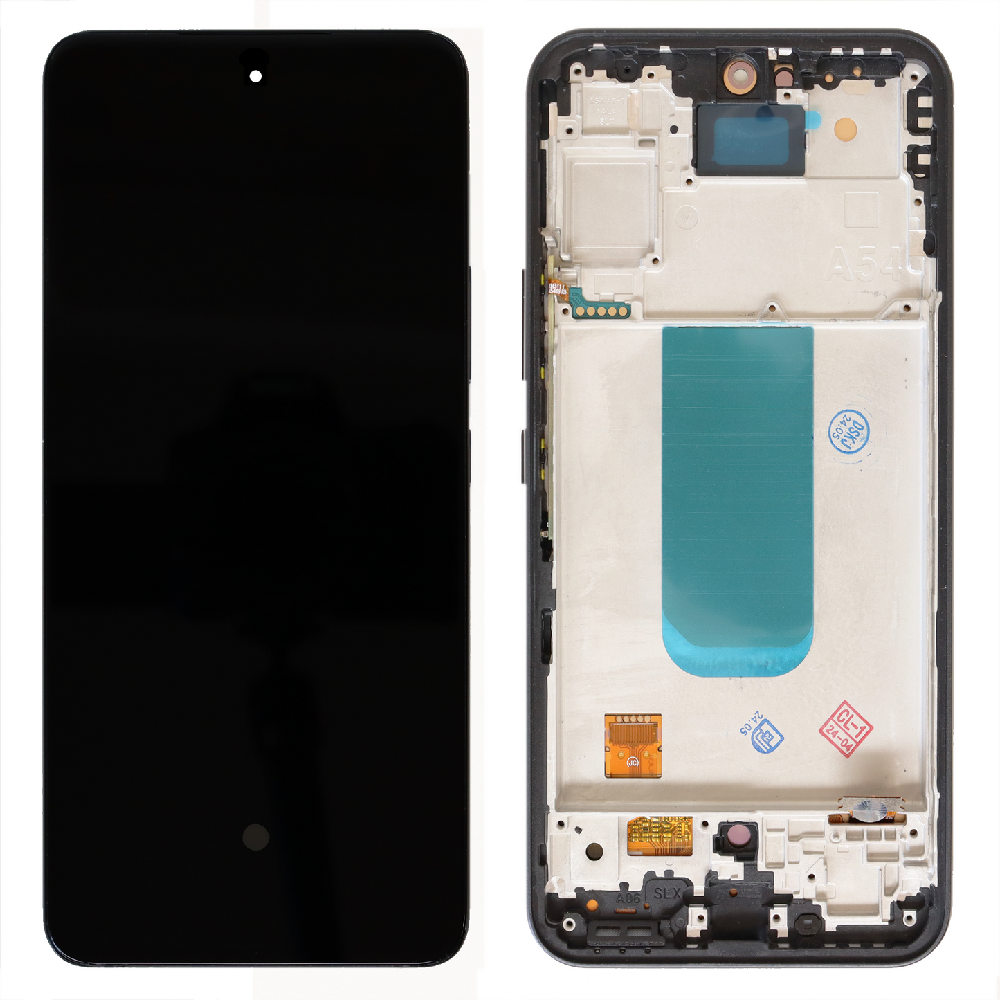 Samsung Galaxy A54 5G (SM-A546) OLED Display With Frame (Black)