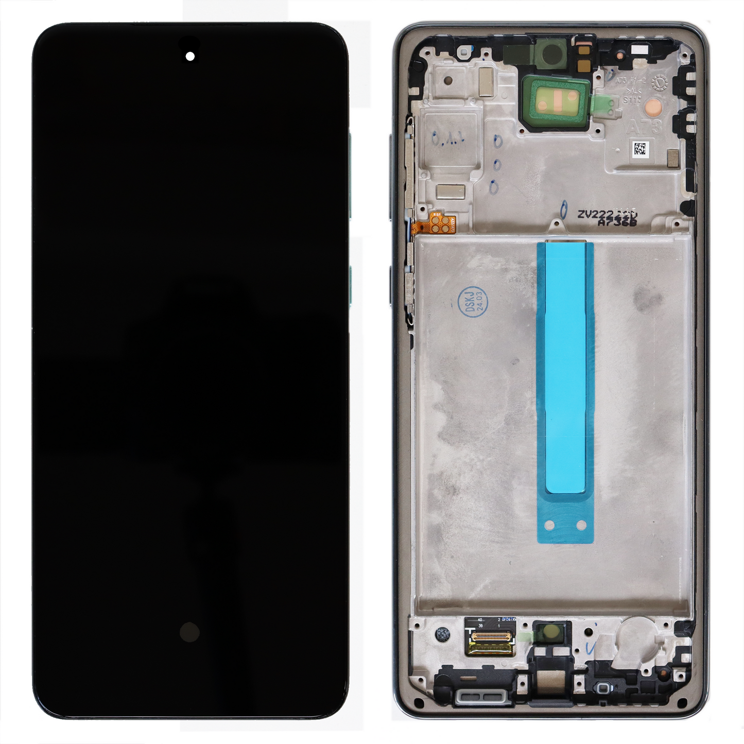 Samsung Galaxy A73 OLED Display With Frame (Grey)