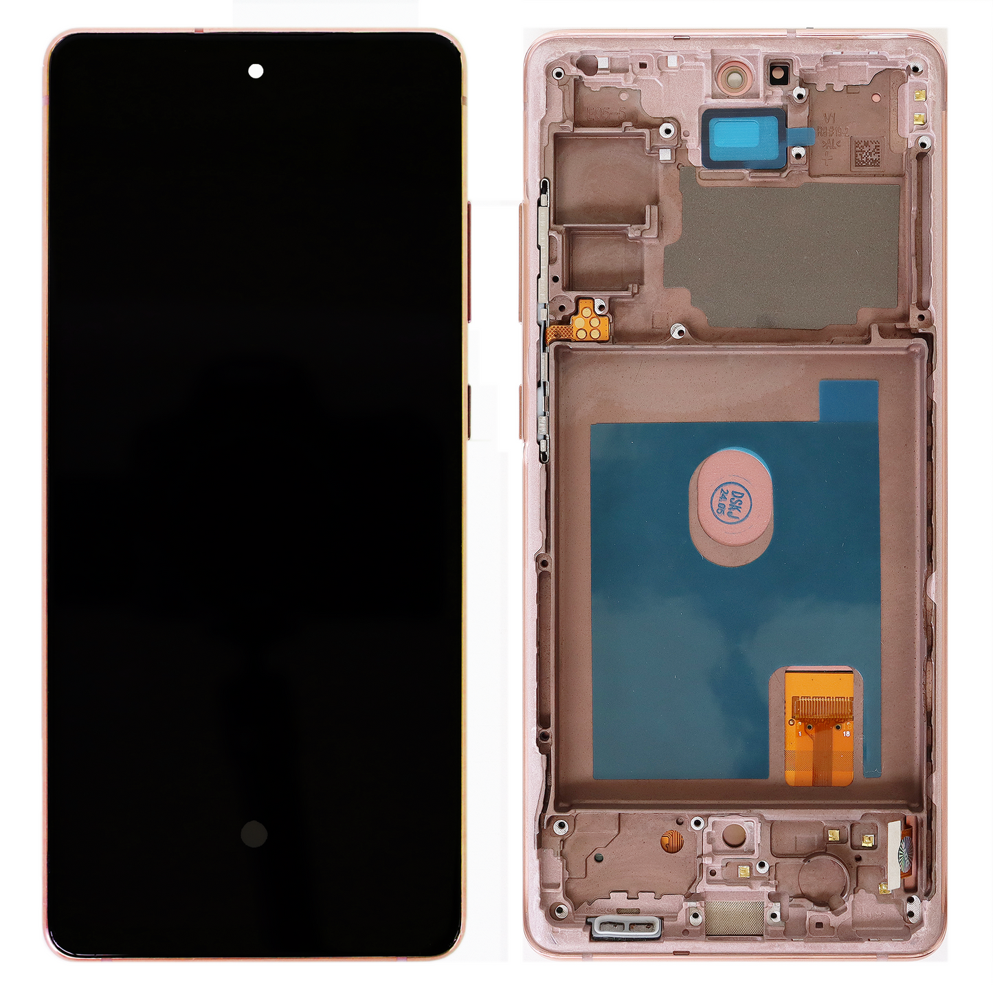 Samsung Galaxy S20 FE G780 G781 OLED Display With Frame (Cloud Orange)