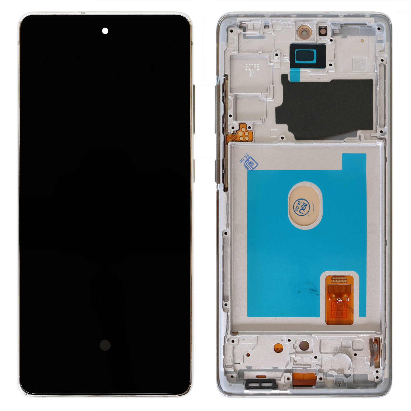 Samsung Galaxy S20 FE G780 G781 OLED Display With Frame (Cloud White)