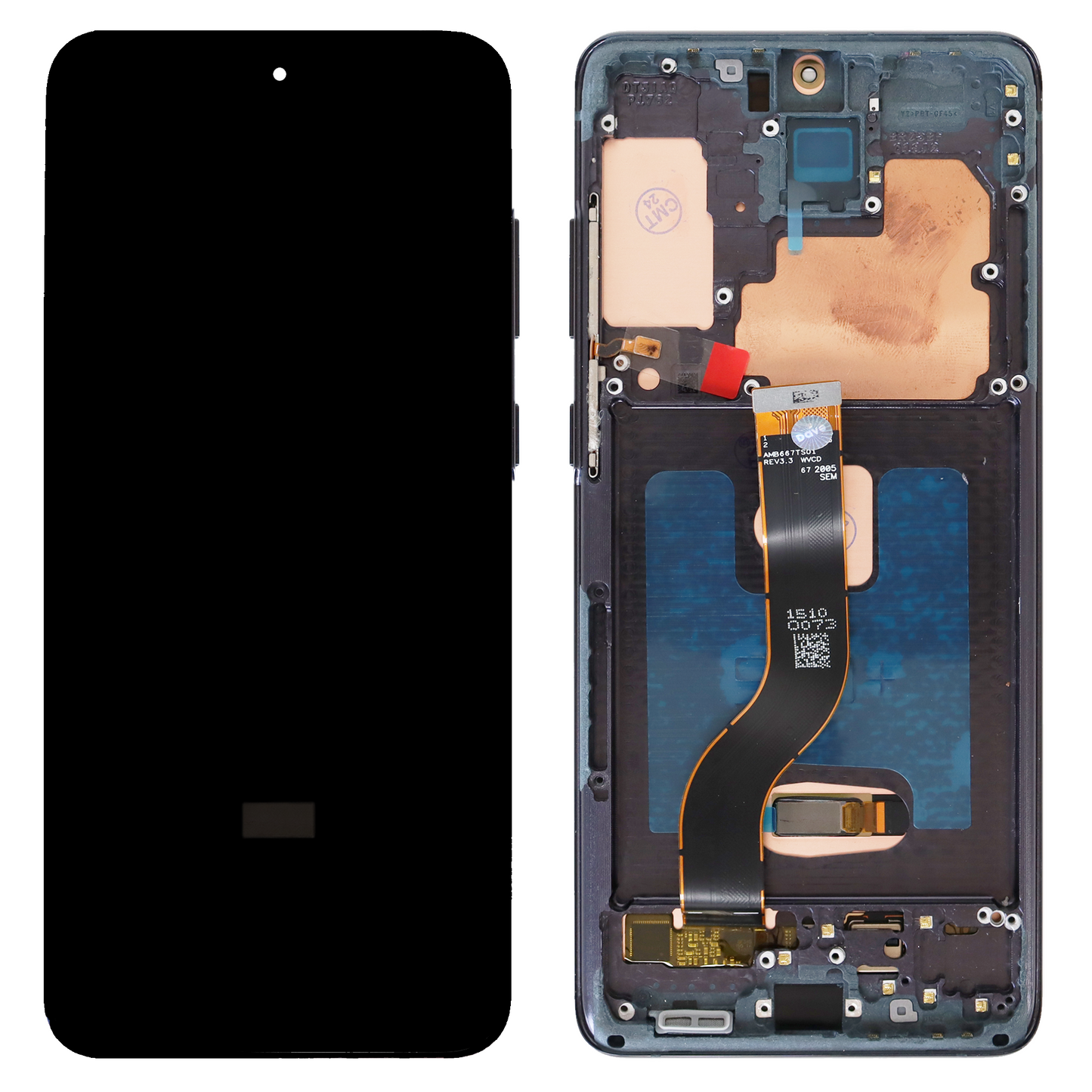 Samsung Galaxy S20 Plus G985 G986 OLED Display With Frame (Cosmic Black)