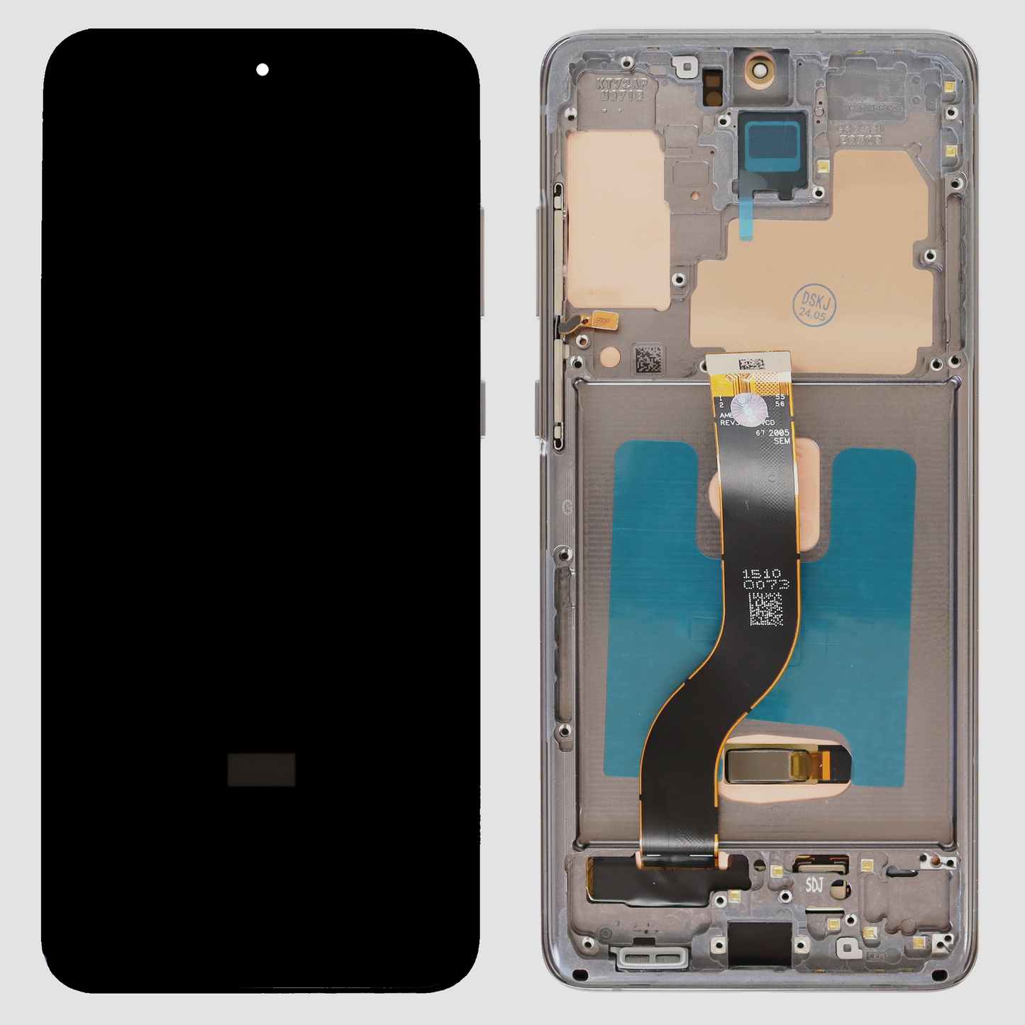 Samsung Galaxy S20 Plus G985 G986 OLED Display With Frame (Cosmic Grey)