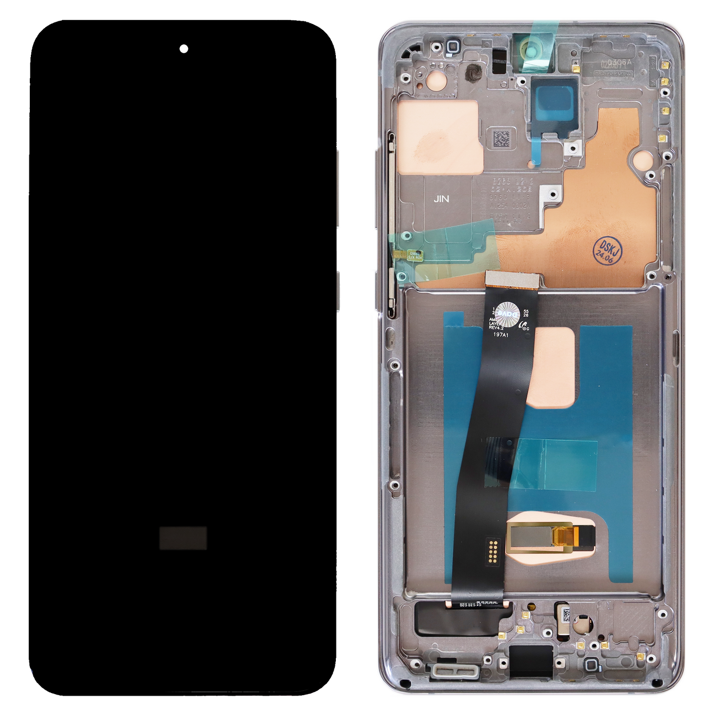 Samsung Galaxy S20 Ultra G988 OLED Display With Frame (Cosmic Grey)