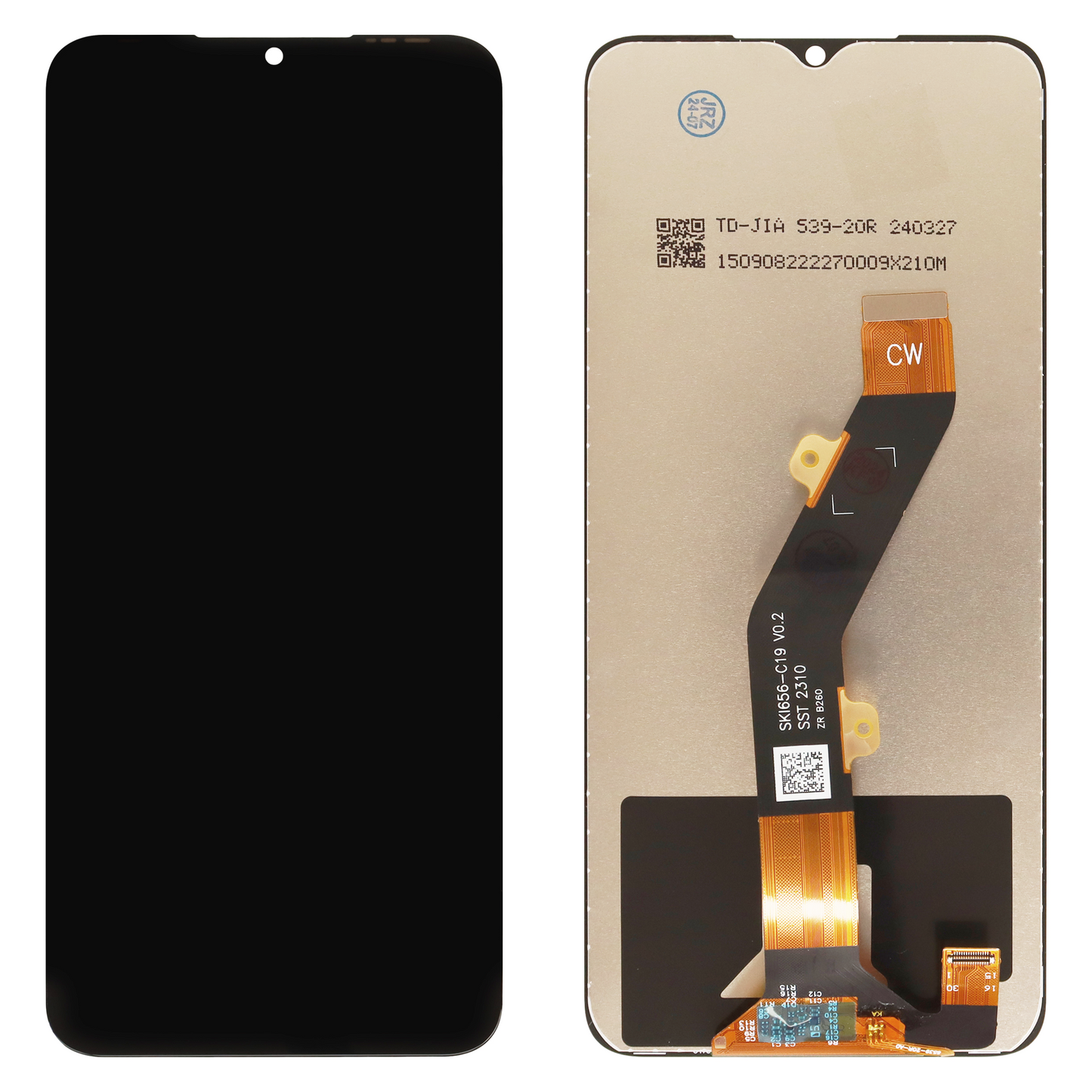 Tecno Pop 7 BF6 Replacement LCD Display Touch Screen Digitizer Assembly