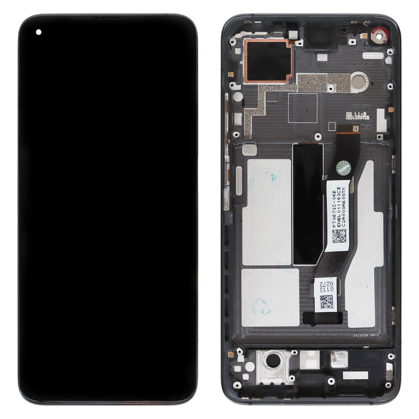 Xiaomi Mi 10T / Mi 10T Pro LCD Display - With Frame (Black)
