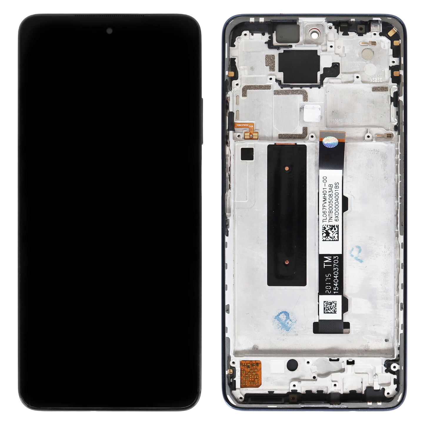 Xiaomi Mi 10T Lite LCD Display With Frame (Blue)