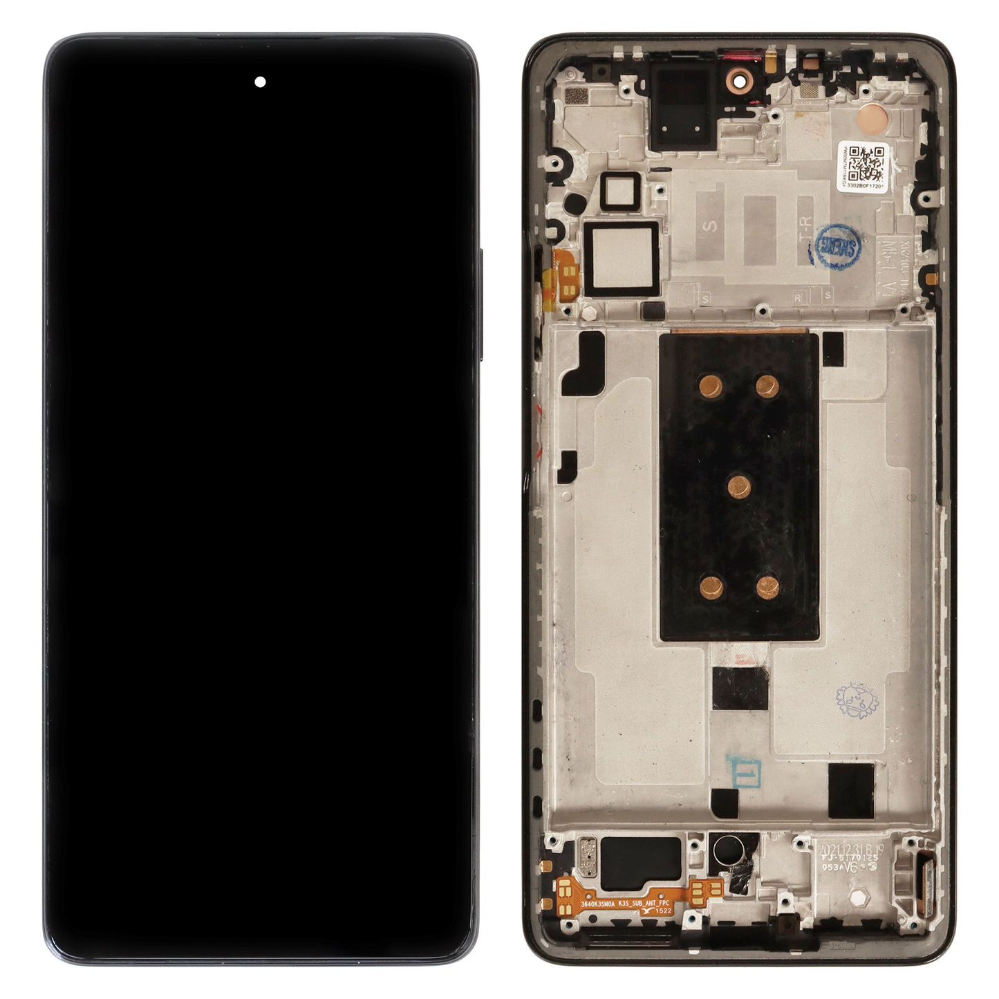 Xiaomi 11T / 11T Pro OLED Display With Frame (Black)