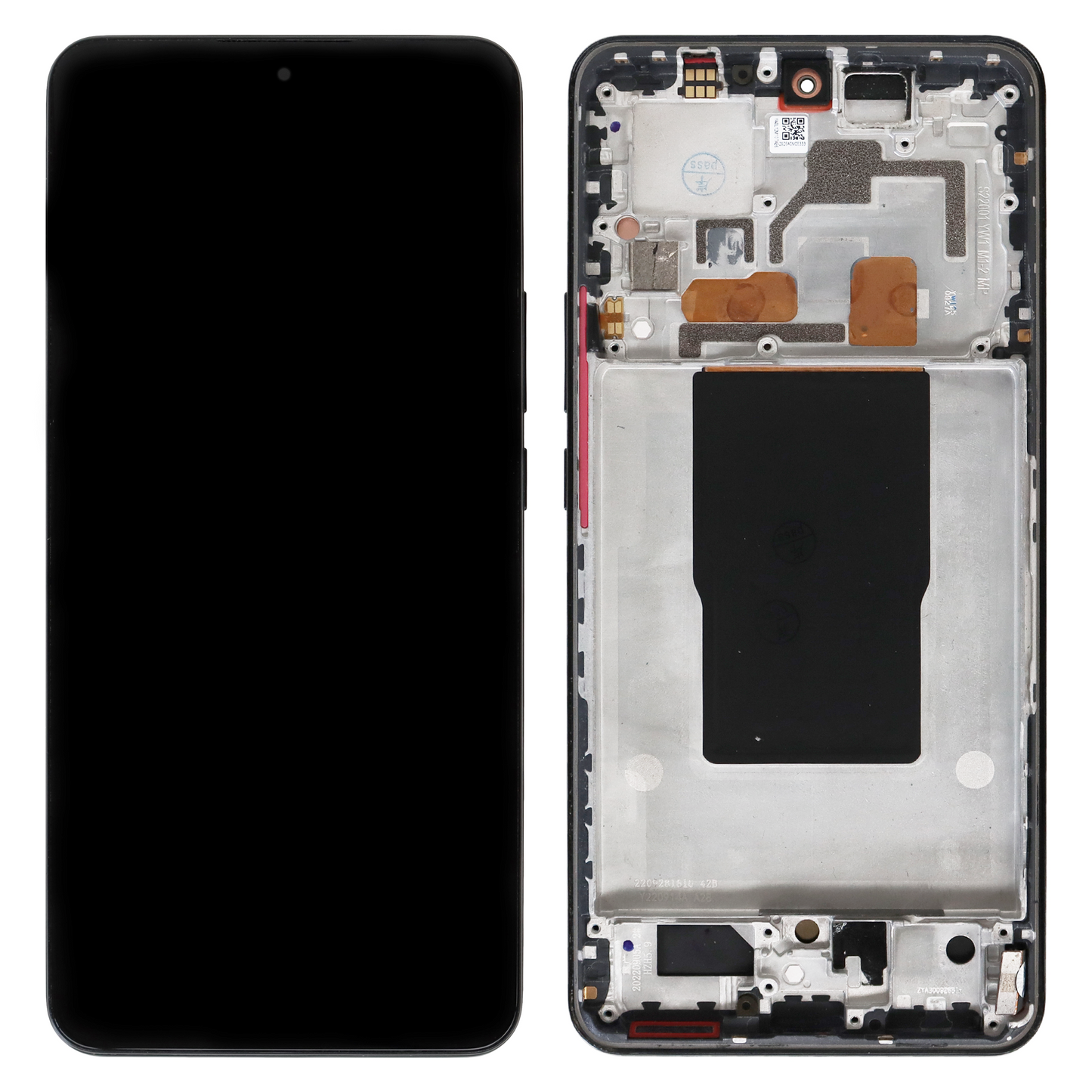 Xiaomi 12T / 12T Pro OLED Display With Frame (Black)