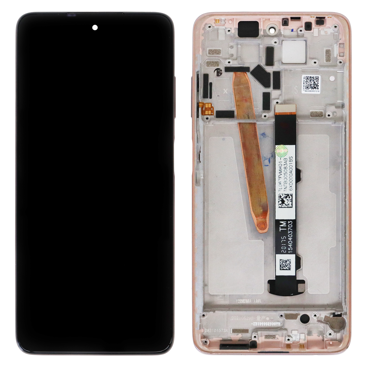 Xiaomi Poco X3 / X3 NFC / X3 Pro LCD Display With Frame (Bronze)