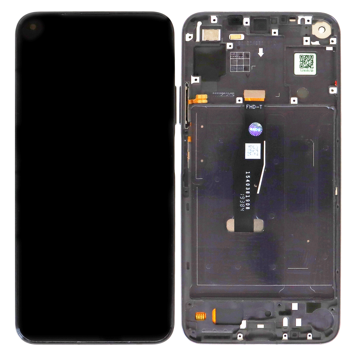 Honor 20 (YAL-L21, YAL-L41) LCD Display With Frame (Black)