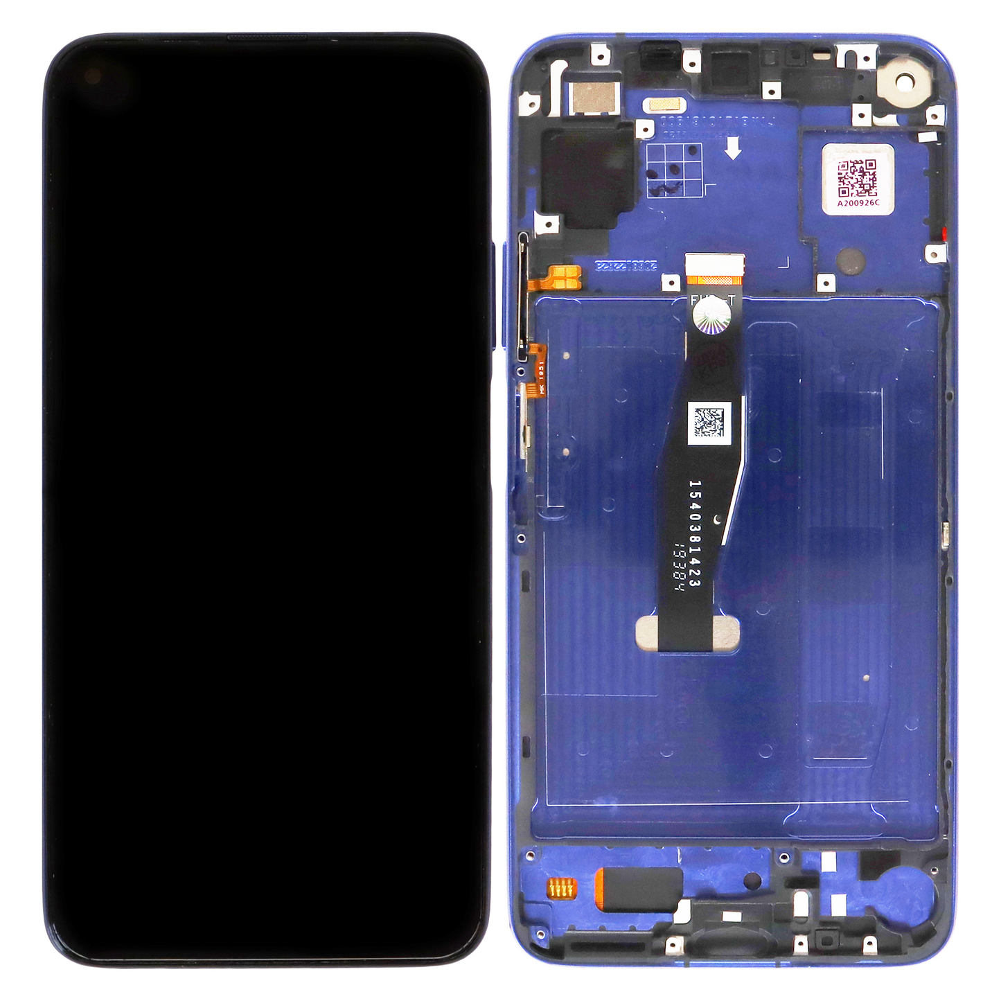 Honor 20 (YAL-L21, YAL-L41) LCD Display With Frame (Blue)