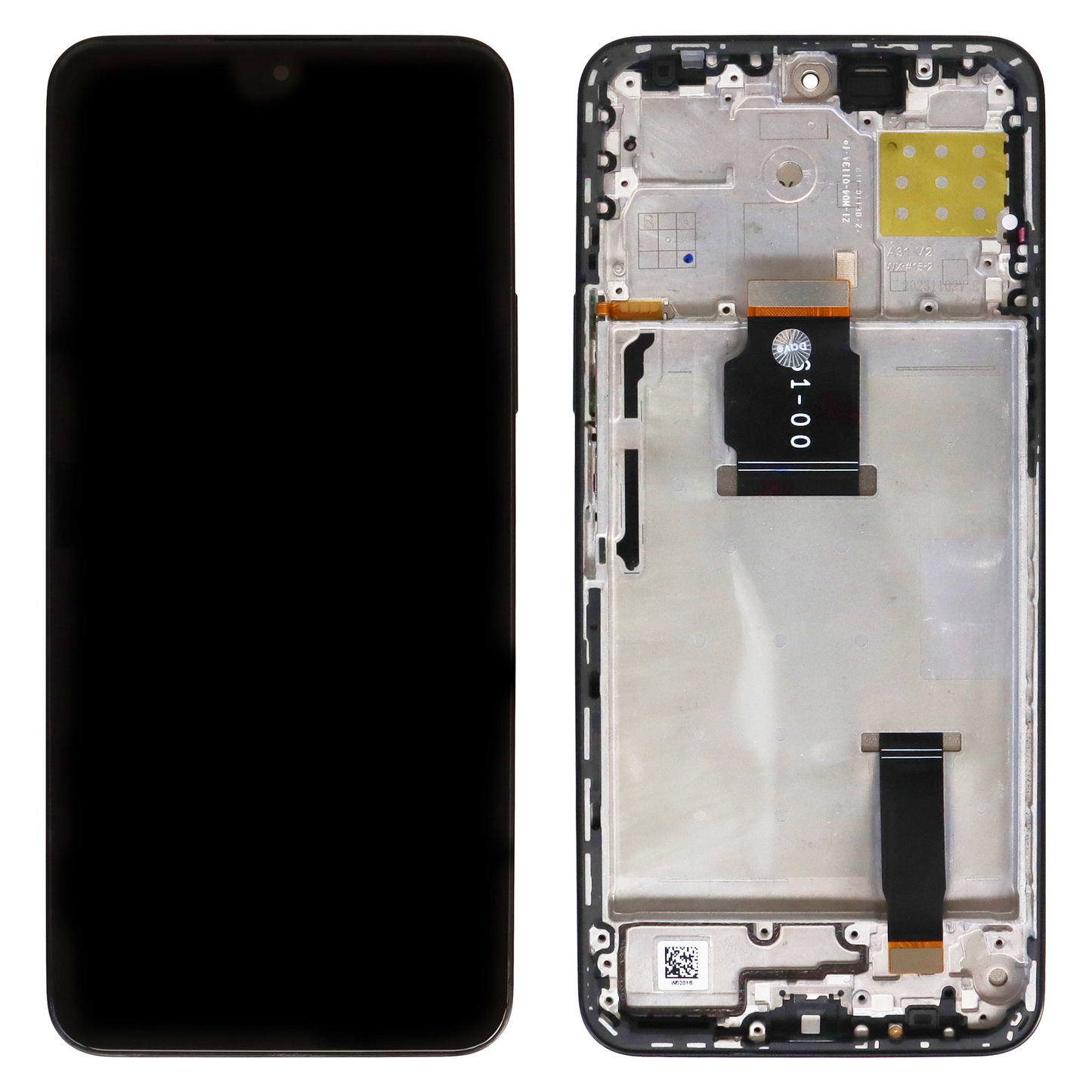 Honor 90 Lite (CRT-NX1) LCD Display With Frame (Black)