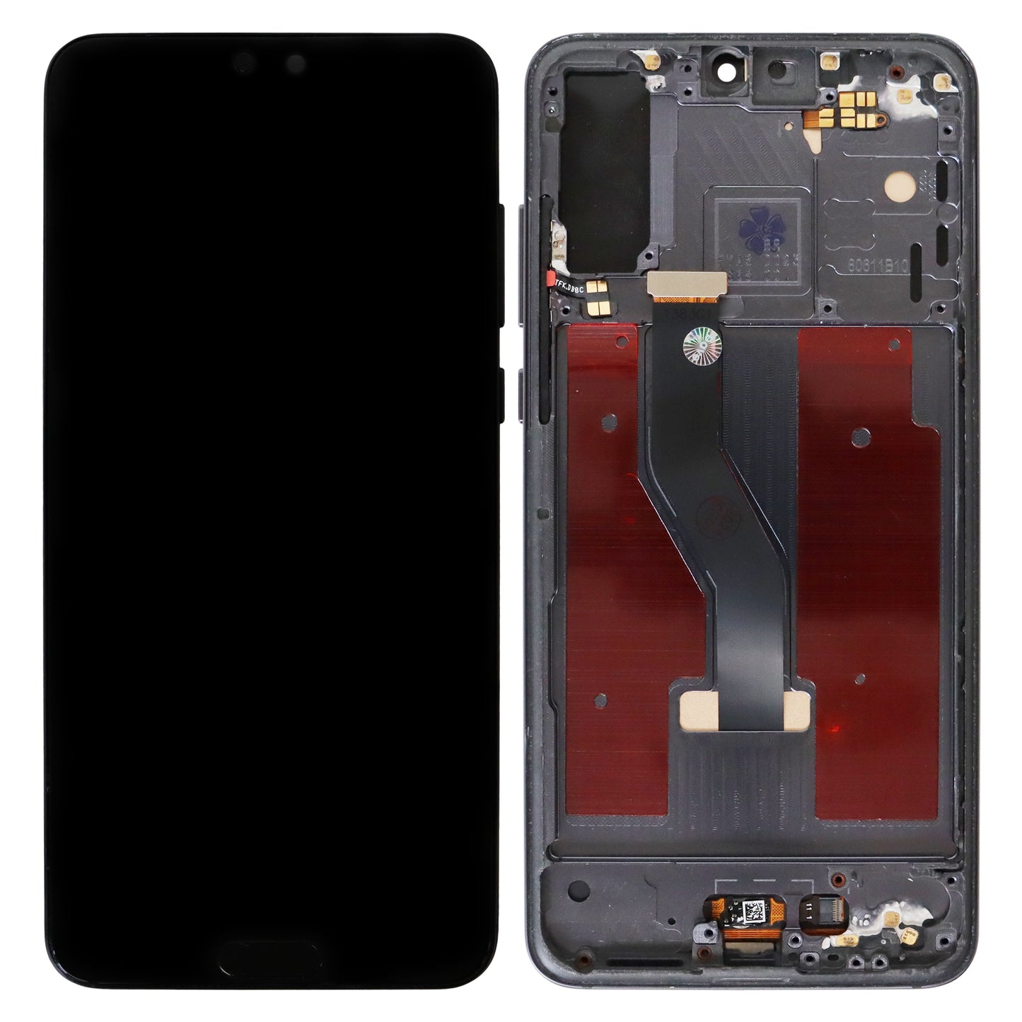 Huawei P20 Pro (CLT-L09, CLT-L29) Incell LCD Display With Frame (Black)