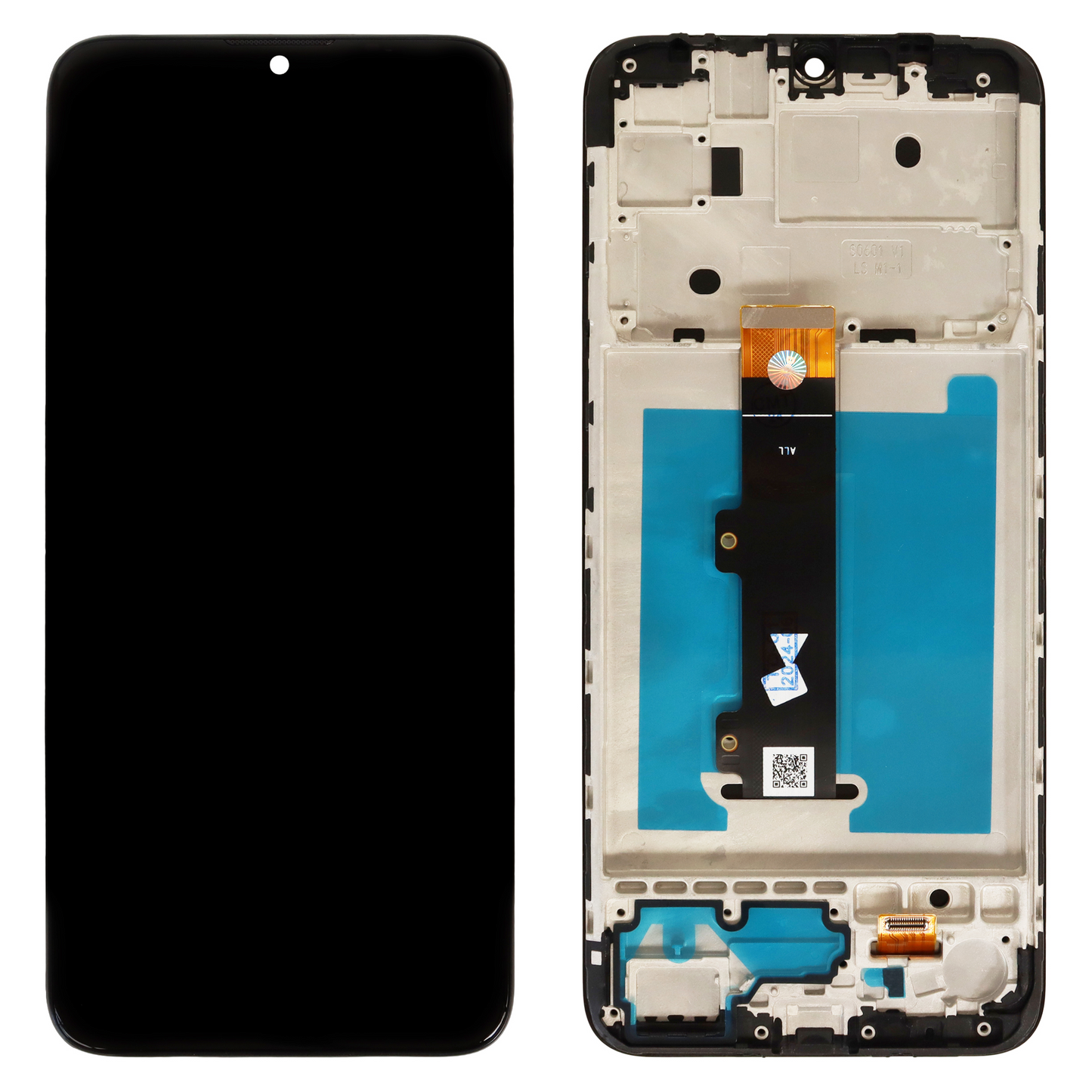 Motorola Moto E20 (XT2155-1, XT2155-3) LCD Display With Frame