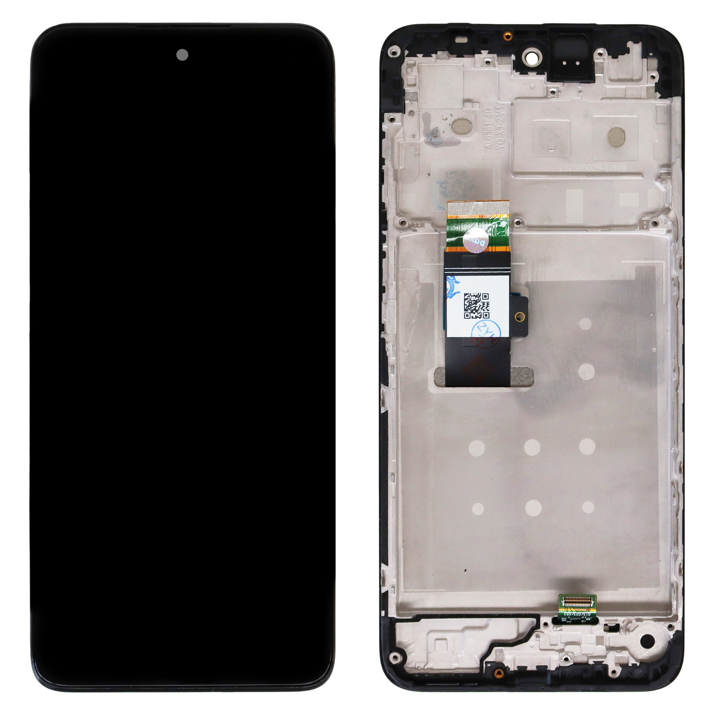 Motorola Moto G23 (XT2333-3, XT2333-5) LCD Display With Frame