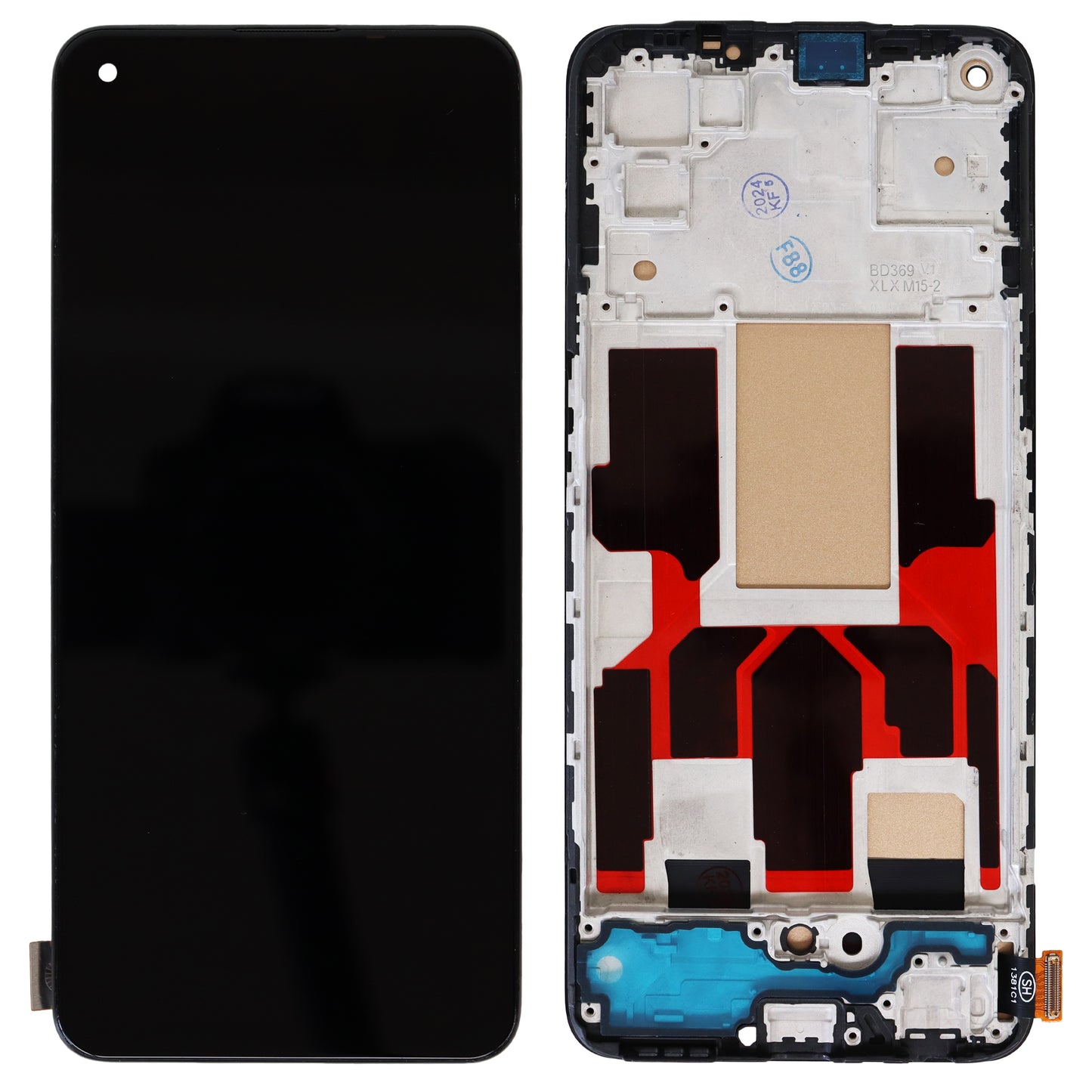 Oppo Reno 5 5G (CPH2159) Incell LCD Display With Frame