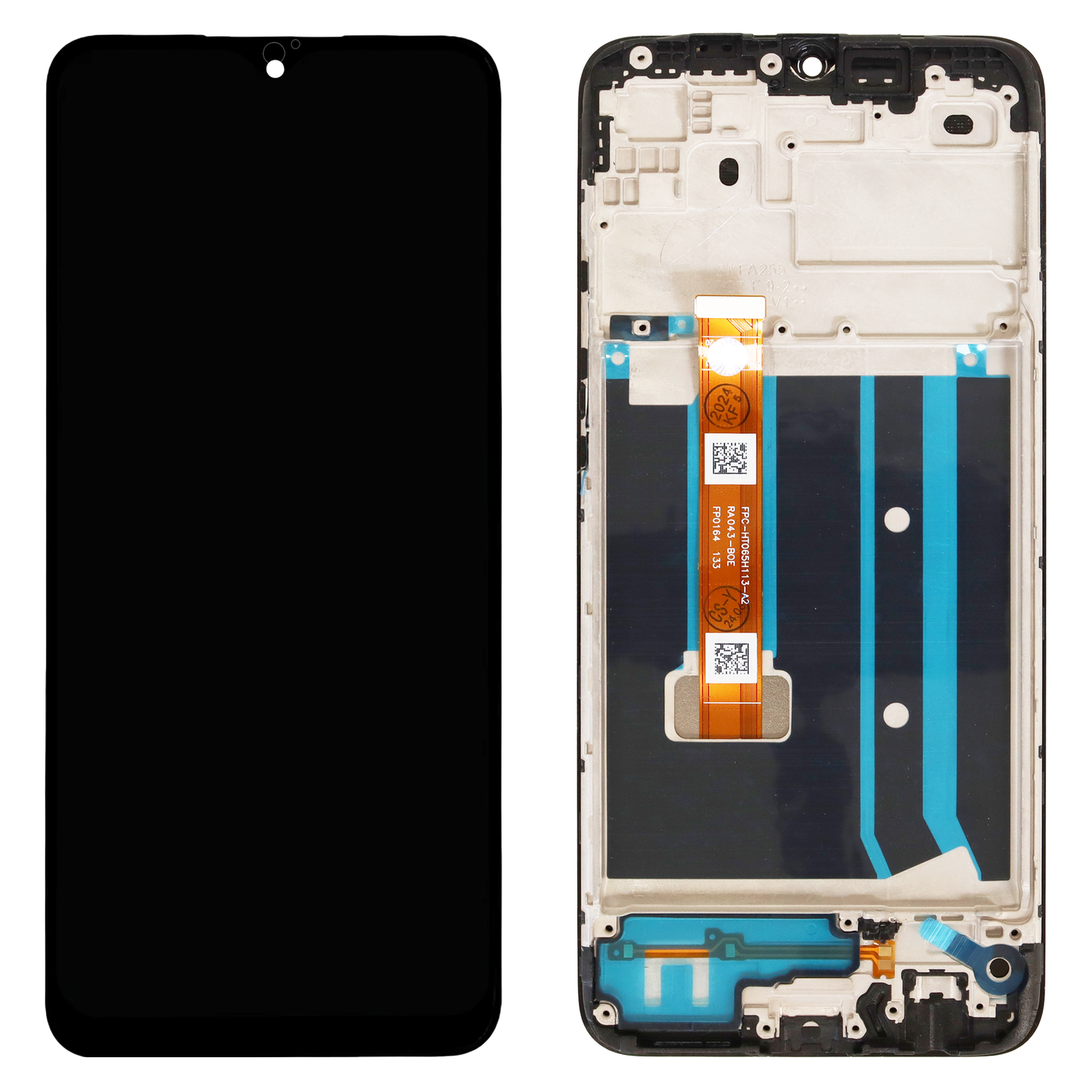 Oppo A15 CPH2185 LCD Display - With Frame