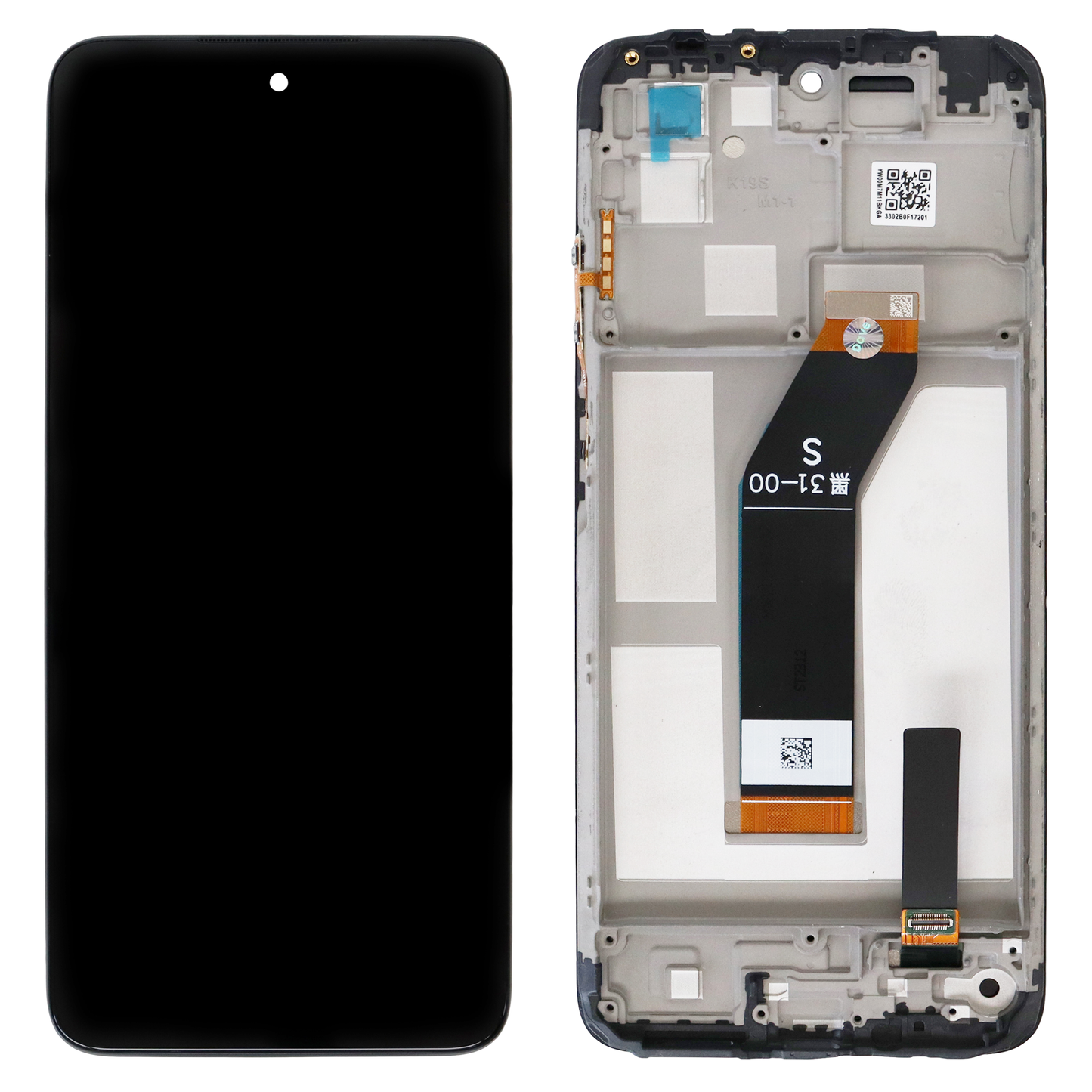 Xiaomi Redmi 10 (21061119AG, 21061119AL, 21061119DG) LCD Display With Frame