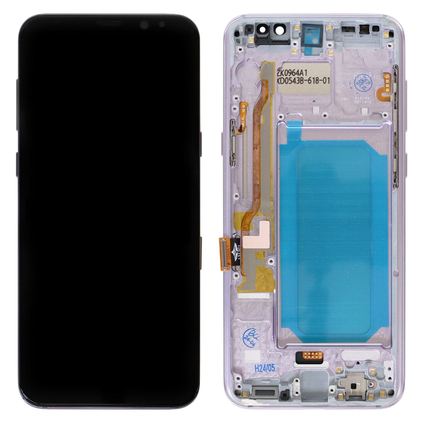 Samsung Galaxy S8 Plus G955 Incell LCD Display With Frame (Grey)