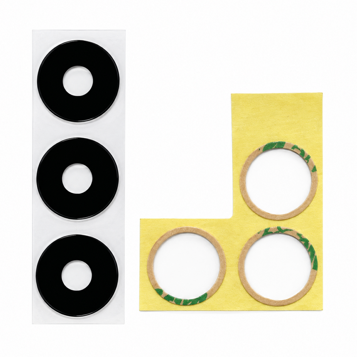 Back Camera Lens Glass With Adhesive for Samsung Galaxy S26 Plus 5G (3 Piece Set) - All Colours