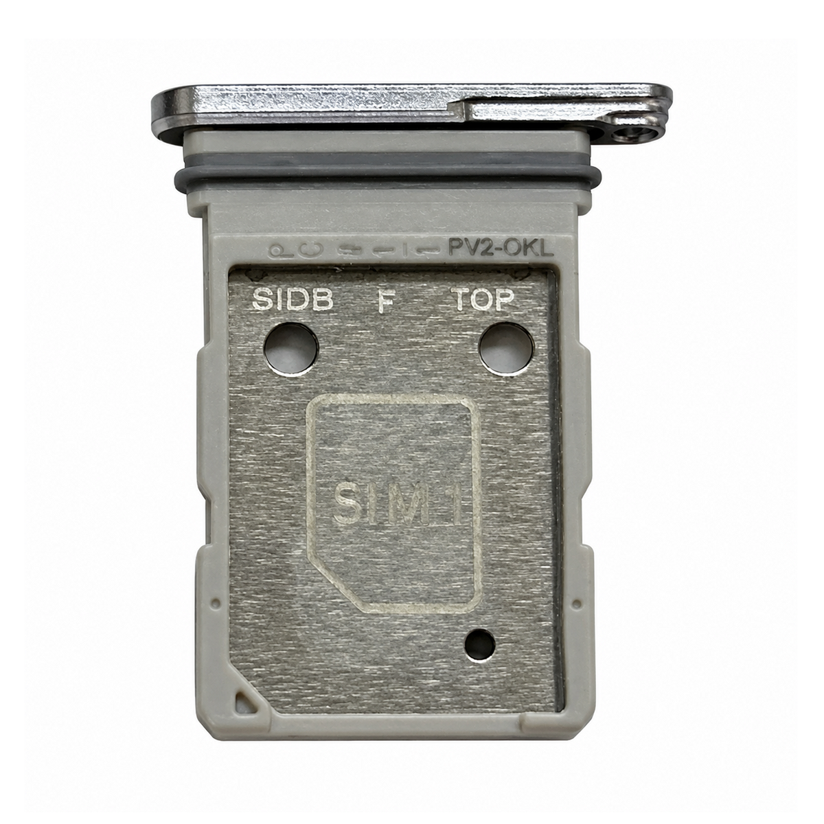 SIM Card Tray for Samsung Galaxy S26 (SM-S942B) - Silver Shadow