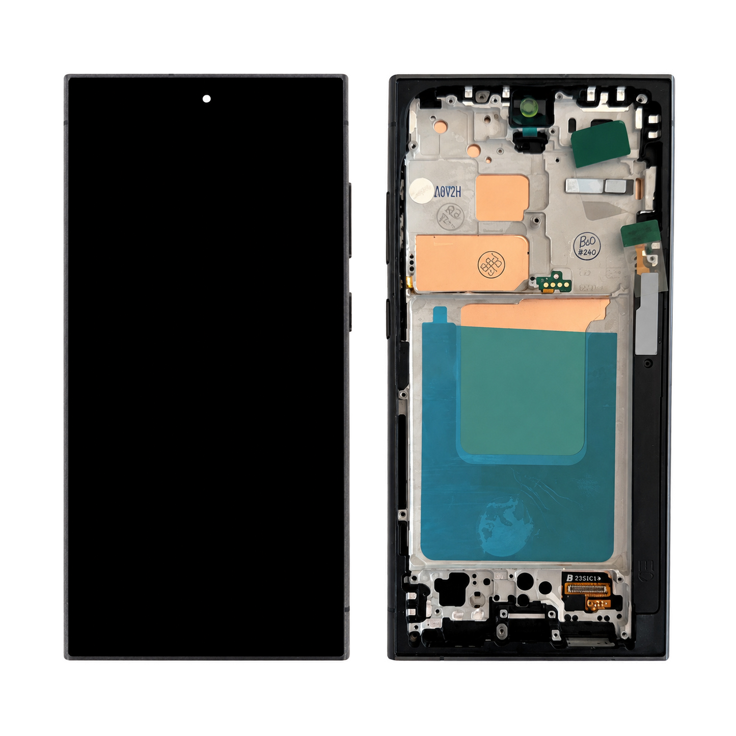 Incell LCD Display for Samsung Galaxy S24 Ultra (SM-S928B) - With Frame - Black