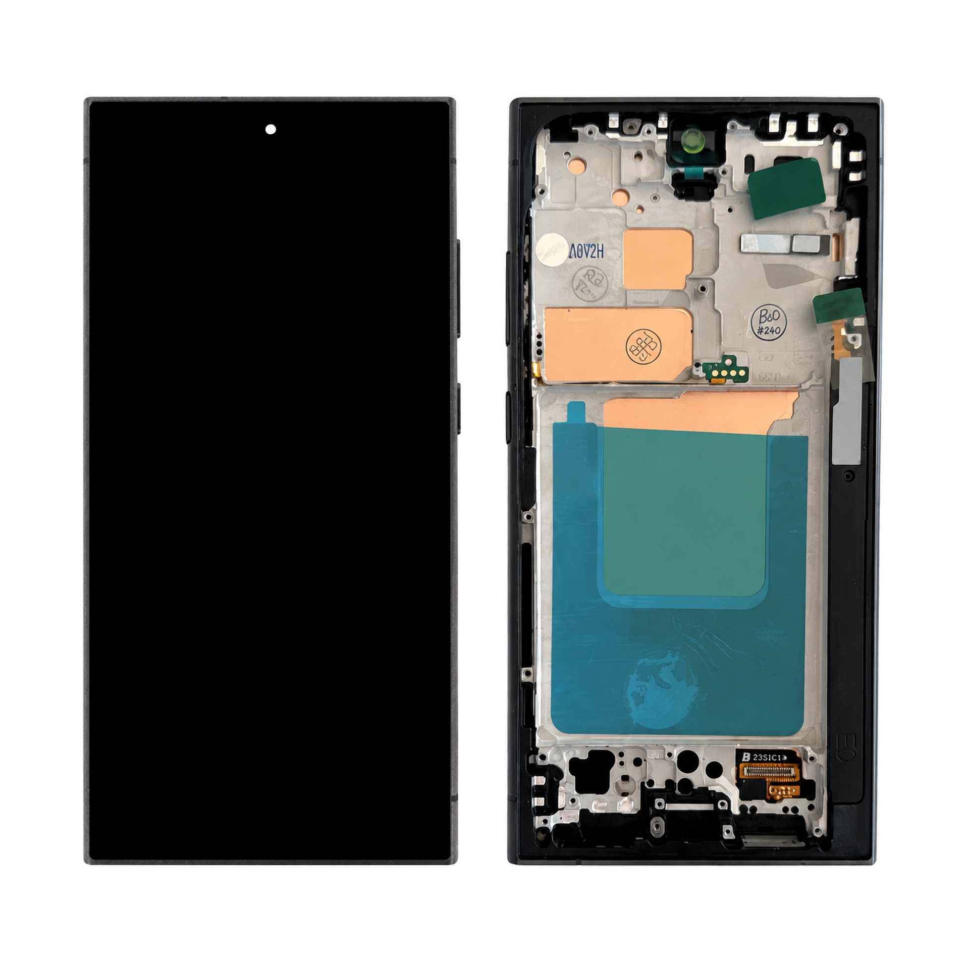 Incell LCD Display for Samsung Galaxy S24 Ultra (SM-S928B) - With Frame - Black