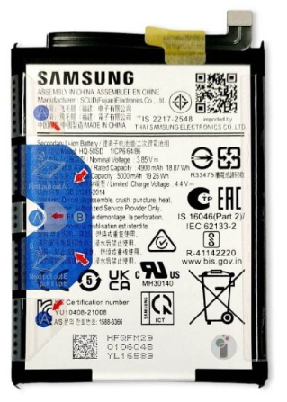 Samsung Galaxy A14 4G / A04E Battery - Original (Genuine Service Pack)