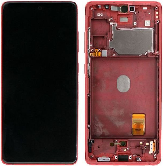 Samsung Galaxy S20 FE (G780) OLED Display - Cloud Red (Genuine Service Pack)