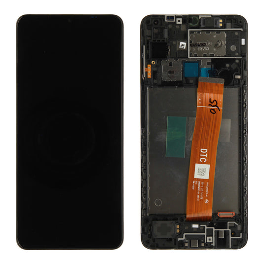 Samsung Galaxy A12 (SM-A125) LCD Display - Black (Genuine Service Pack)
