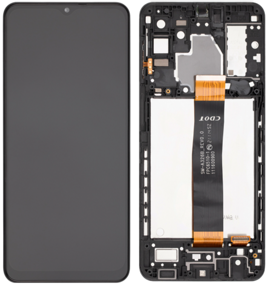 Samsung Galaxy A32 (5G) (SM-A326) LCD Display - Black (Genuine Service Pack)