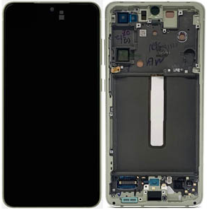 Samsung Galaxy S21 FE (SM-G990) OLED Display - Green (Genuine Service Pack)