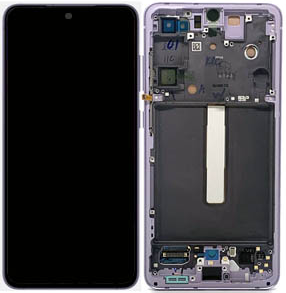 Samsung Galaxy S21 FE (SM-G990) OLED Display - Purple (Genuine Service Pack)