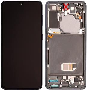 Samsung Galaxy S21 (G991) OLED Display - Phantom Grey (Genuine Service Pack)
