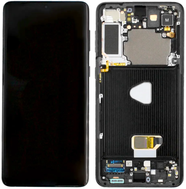 Samsung Galaxy S21 Plus (G996) OLED Display - Phantom Black (Genuine Service Pack)
