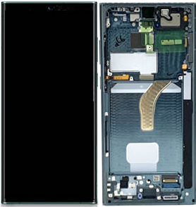 Samsung Galaxy S22 Ultra (SM-S908) OLED Display - Green (Genuine Service Pack)