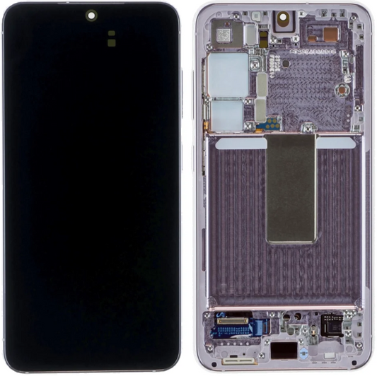 Samsung Galaxy S23 (SM-S911B) OLED Display - Lavender (Genuine Service Pack)