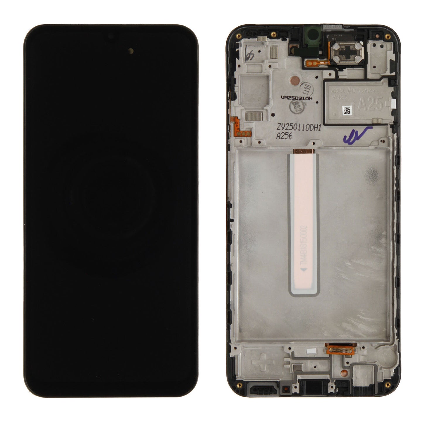 Samsung Galaxy A25 (5G) (SM-A256) OLED Display - Black (Genuine Service Pack)