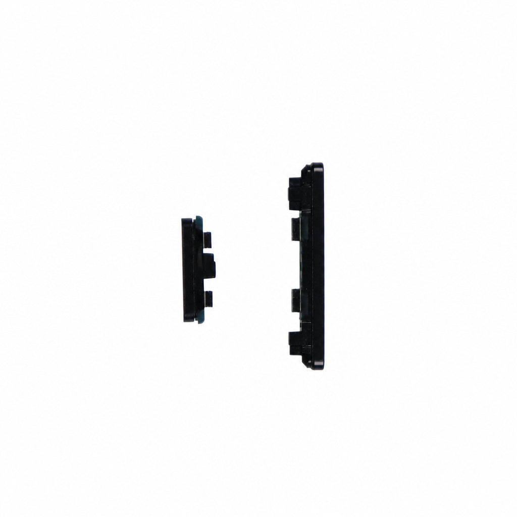 GOOG-PIX7A-SIDE-BTN-CHARCOAL - Physical Side Volume / Power Buttons For Google Pixel 7a - Charcoal/Grey