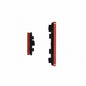 GOOG-PIX7A-SIDE-BTN-CORAL - Physical Side Volume / Power Buttons For Google Pixel 7a - Coral/Orange