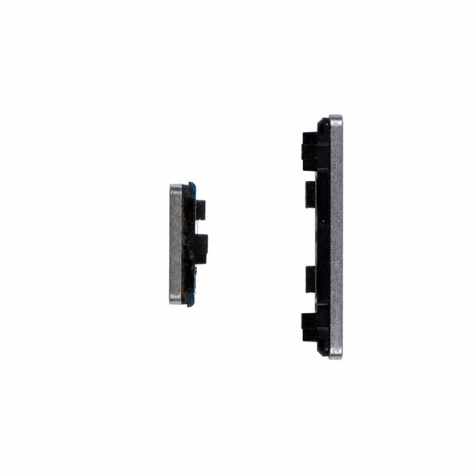 GOOG-PIX7A-SIDE-BTN-SNOW - Physical Side Volume / Power Buttons For Google Pixel 7a - Snow/White
