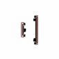GOOG-PIX8-SIDE-BTN-ROSE - Physical Side Volume / Power Buttons For Google Pixel 8 - Rose/Pink