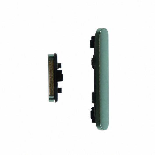 GOOG-PIX8A-SIDE-BTN-ALOE - Physical Side Volume / Power Buttons For Google Pixel 8a - Aloe/Green