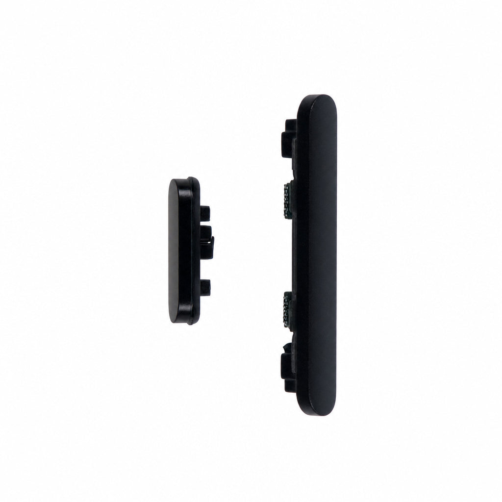 GOOG-PIX8A-SIDE-BTN-OBSIDIAN - Physical Side Volume / Power Buttons For Google Pixel 8a - Obsidian/Black
