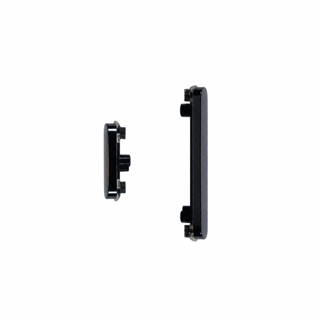 GOOG-PIX8PRO-SIDE-BTN-OBSIDIAN - Physical Side Volume / Power Buttons For Google Pixel 8 Pro - Obsidian/Black