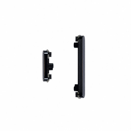 GOOG-PIX8PRO-SIDE-BTN-OBSIDIAN - Physical Side Volume / Power Buttons For Google Pixel 8 Pro - Obsidian/Black